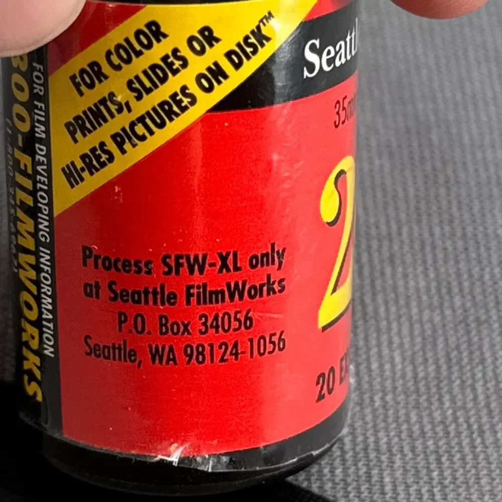 VTG Kodak Max 400 35mm Color Print Film 4 Rolls Seattle FilmWork 200 Expired Y2K